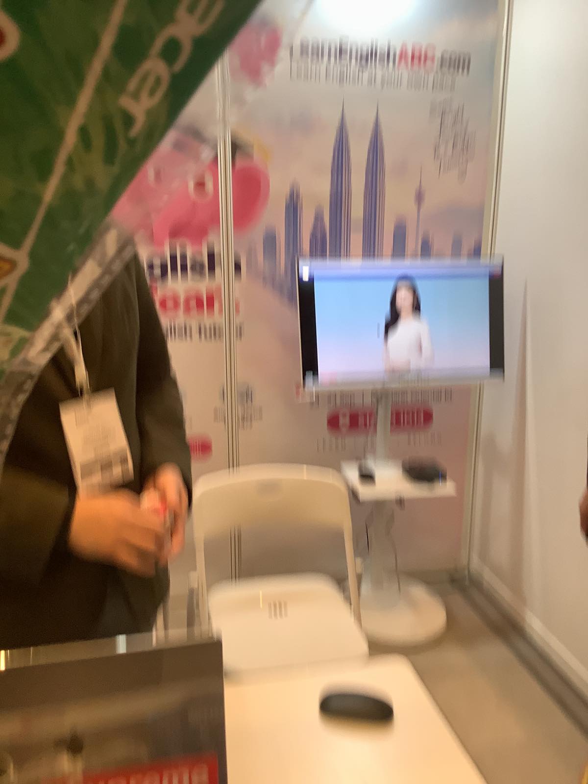 Foto pengalaman di Bett Asia